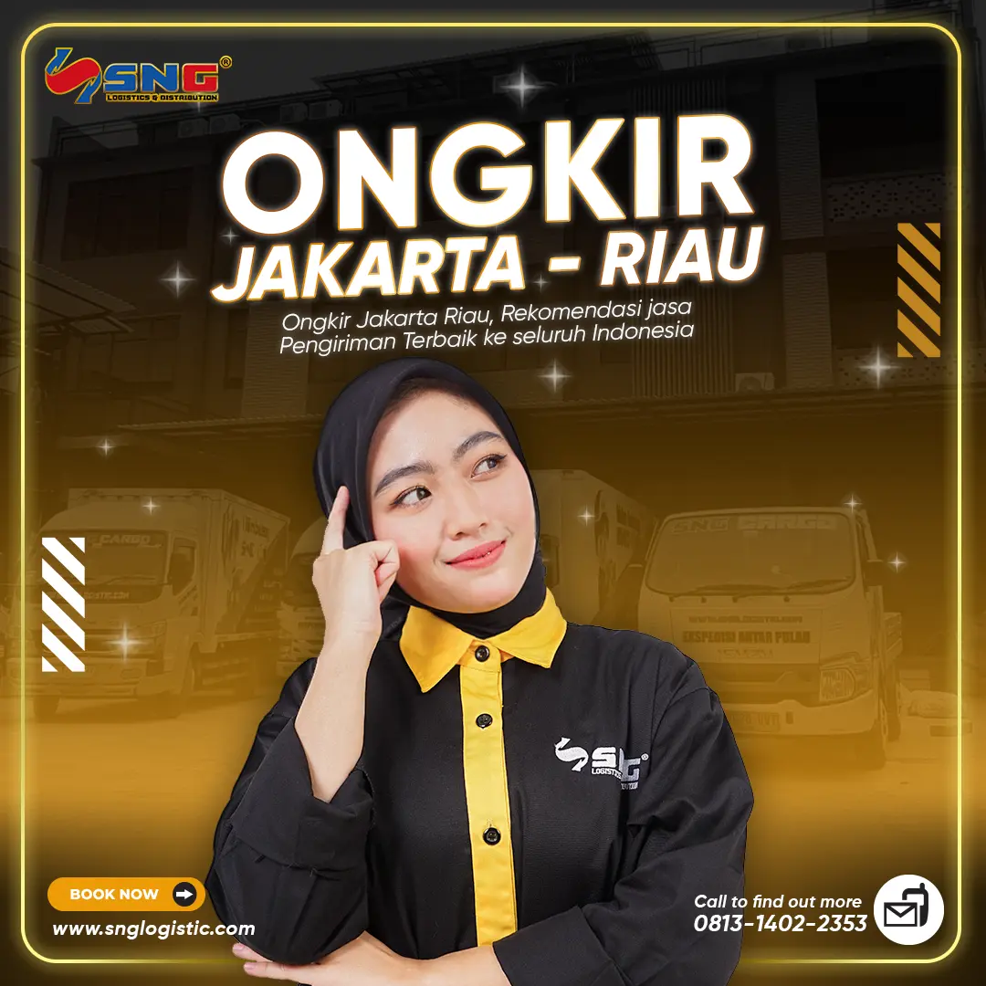 Daftar Tarif Ongkir Jakarta Riau Terbaru & Termurah